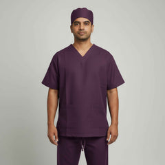 Scrub Suit - Wine option