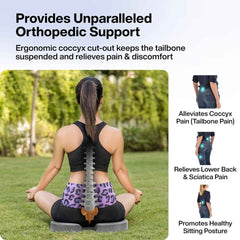 Medvance Memory Foam Coccyx Seat Cushion Pro