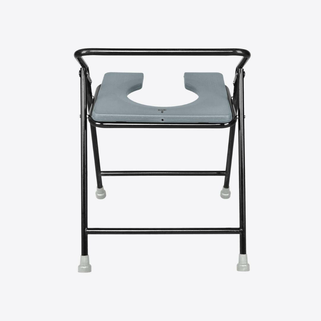 Medvance Portable Folding Commode Chair, Powder Coated, 311 - Surgismart