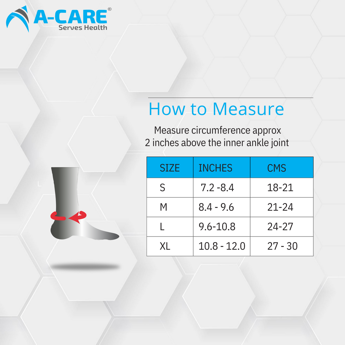 Acare Anklet With Binder