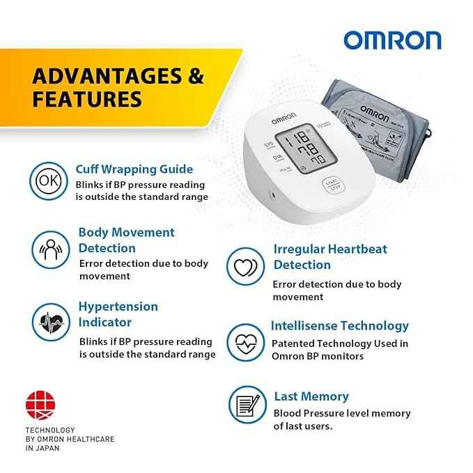 Omron HEM 7121J Fully Automatic Digital Blood Pressure monitor