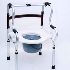 Uphealthy Foldable Shower Chair Cum Walker (6 in 1)