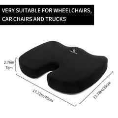 Medvance Orthopedic Coccyx Cushion, Mesh Black