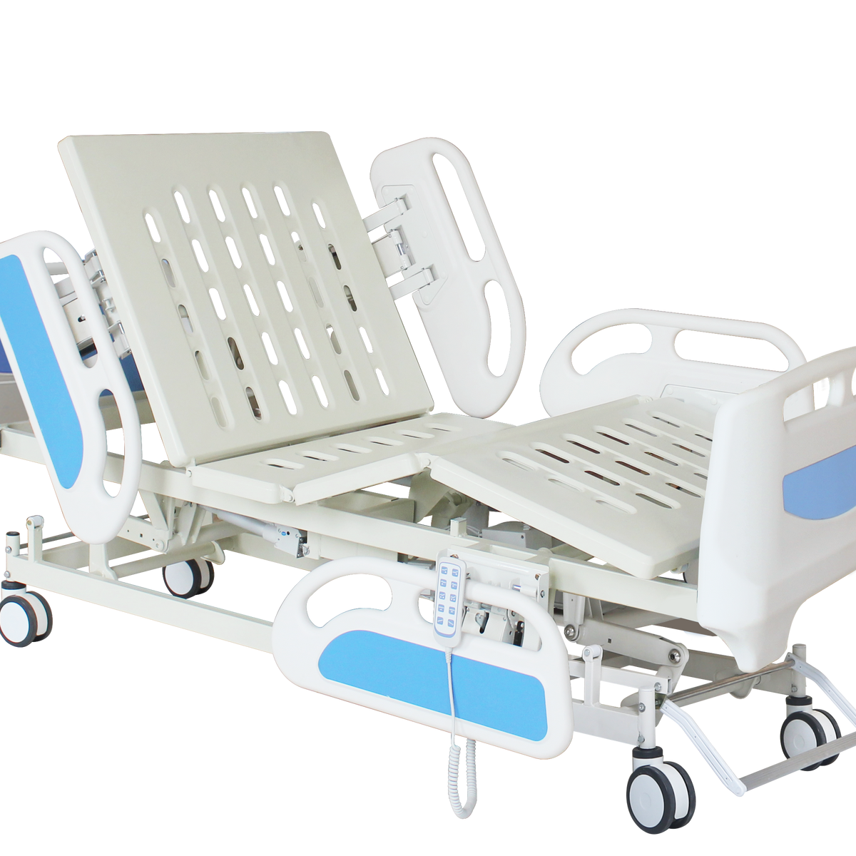 Uphealthy 3 Function Motorised Bed with ABS Railing - Surgismart