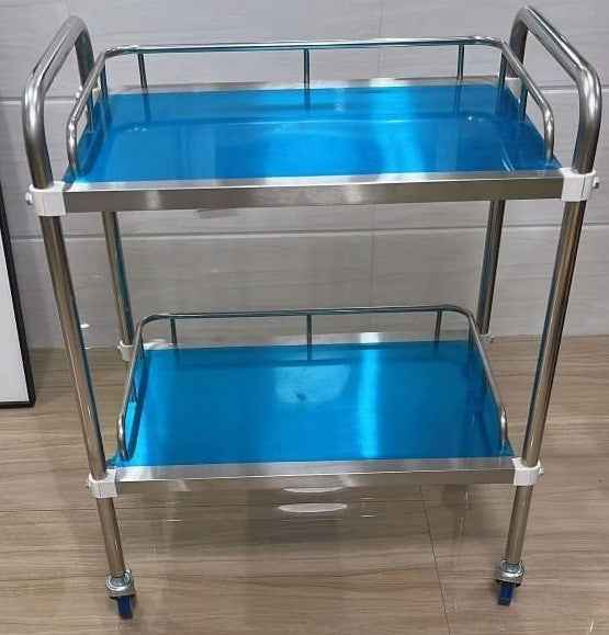 Uphealthy Instrument Trolley Full SS Plain -201G