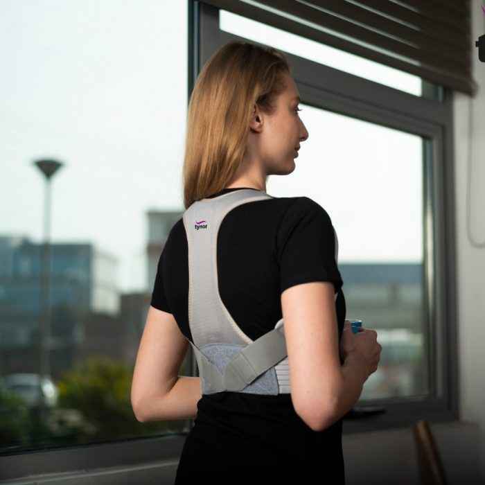 TYNOR A-33 POSTURE CORRECTOR, GREY, 1 UNIT