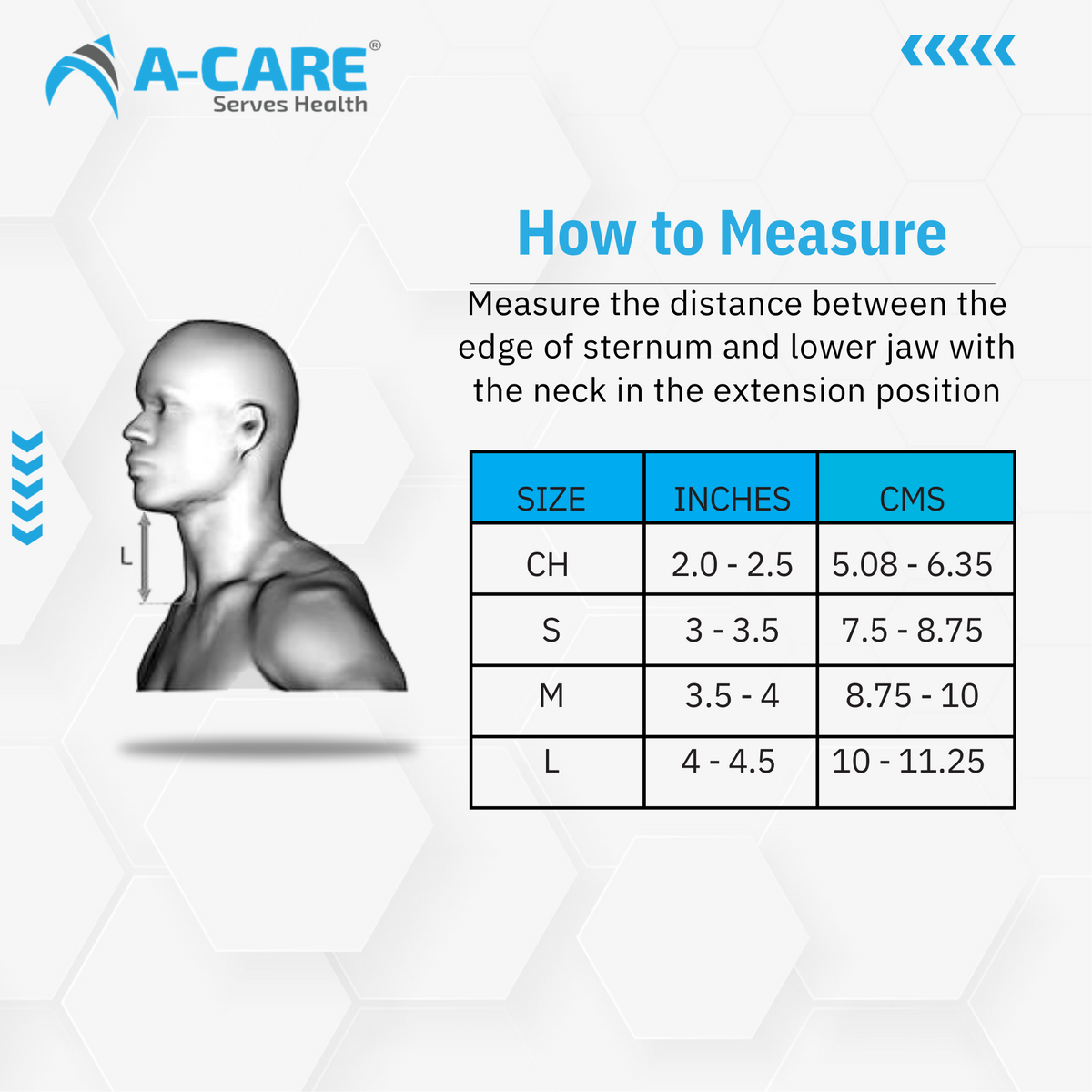 Acare Cervical Collar Boneless (Firm Density)