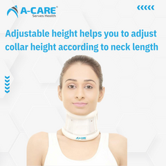 Acare Cervical Collar (Hard Adjustable) - Surgismart