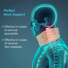 TYNOR B-02 CERVICAL COLLAR SOFT WITH SUPPORT, BEIGE, 1 UNIT
