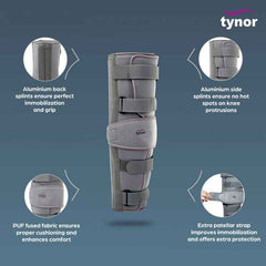 TYNOR D-28 KNEE IMMOBILISER 22″/56CM