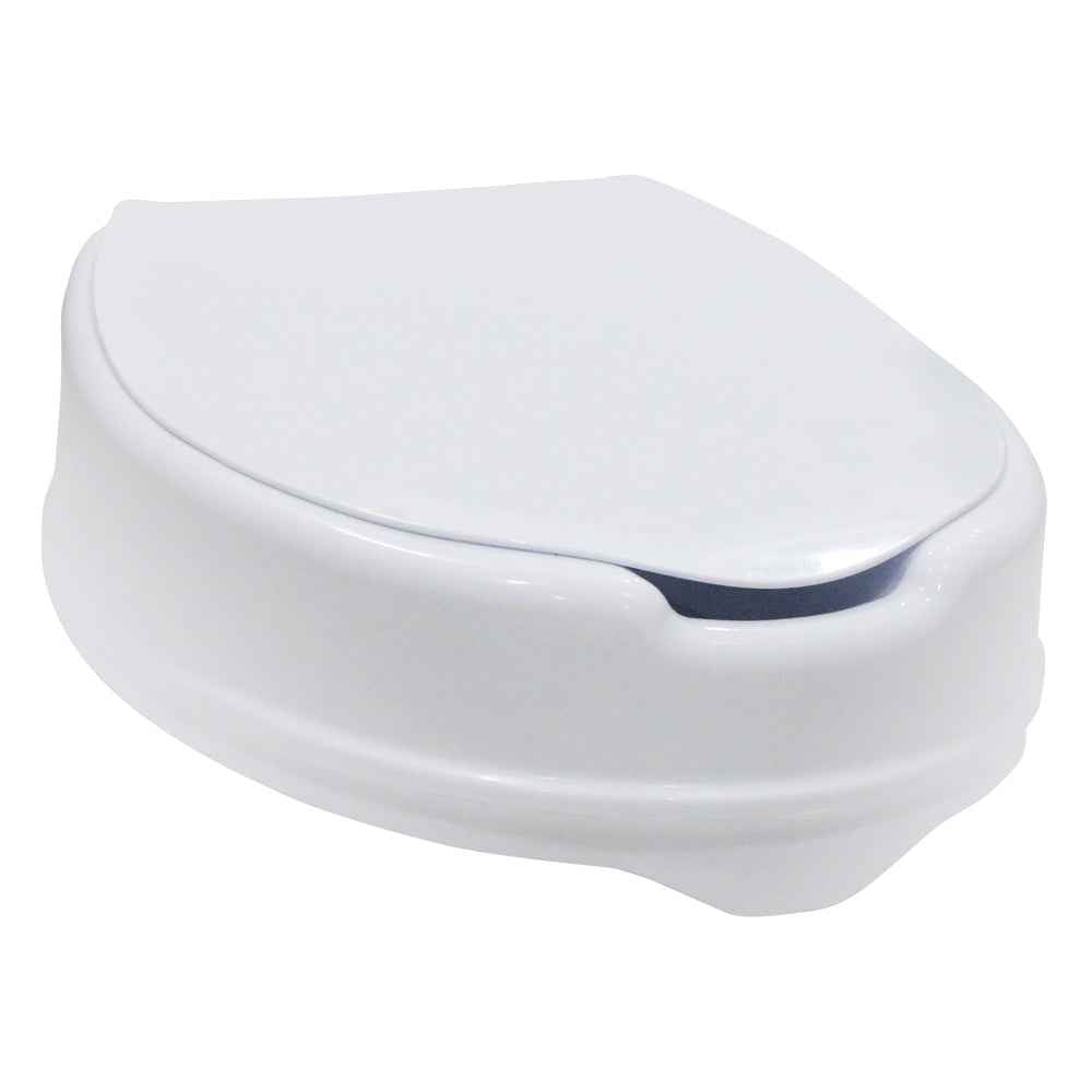 EASYCARE (EC7060-D4) Toilet Seat Riser with Safe Lock & Lid (4-inch)