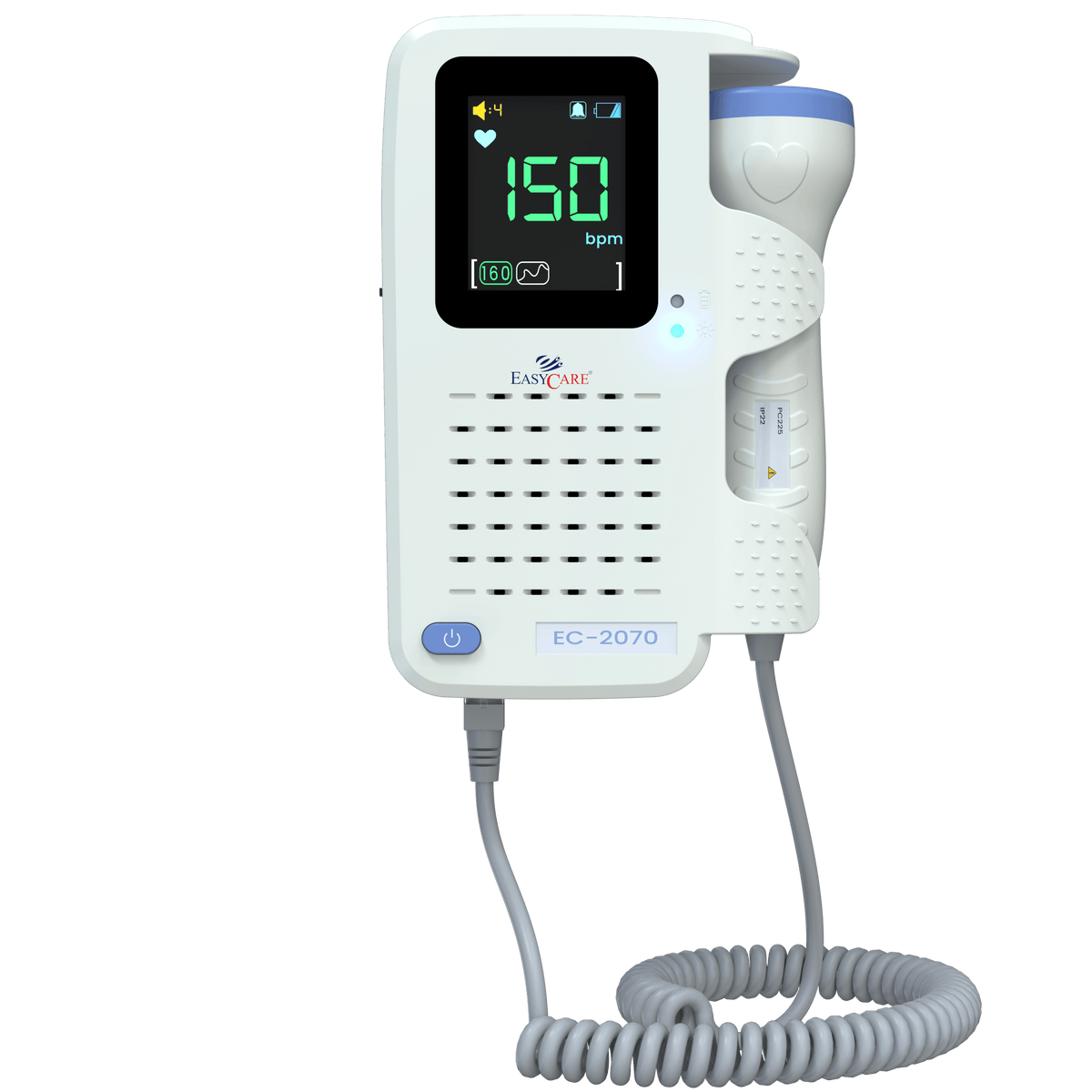 EASYCARE (EC2070) Fetal Doppler for Mothers & Doctors