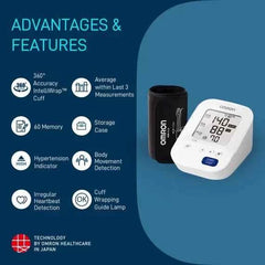 Omron HEM 7156 with 360° Accuracy IntelliWrap™ Cuff & Average of Last 3 Measurements