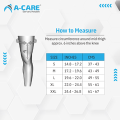 Acare Knee Brace (Short Type) 14 Inches - Surgismart