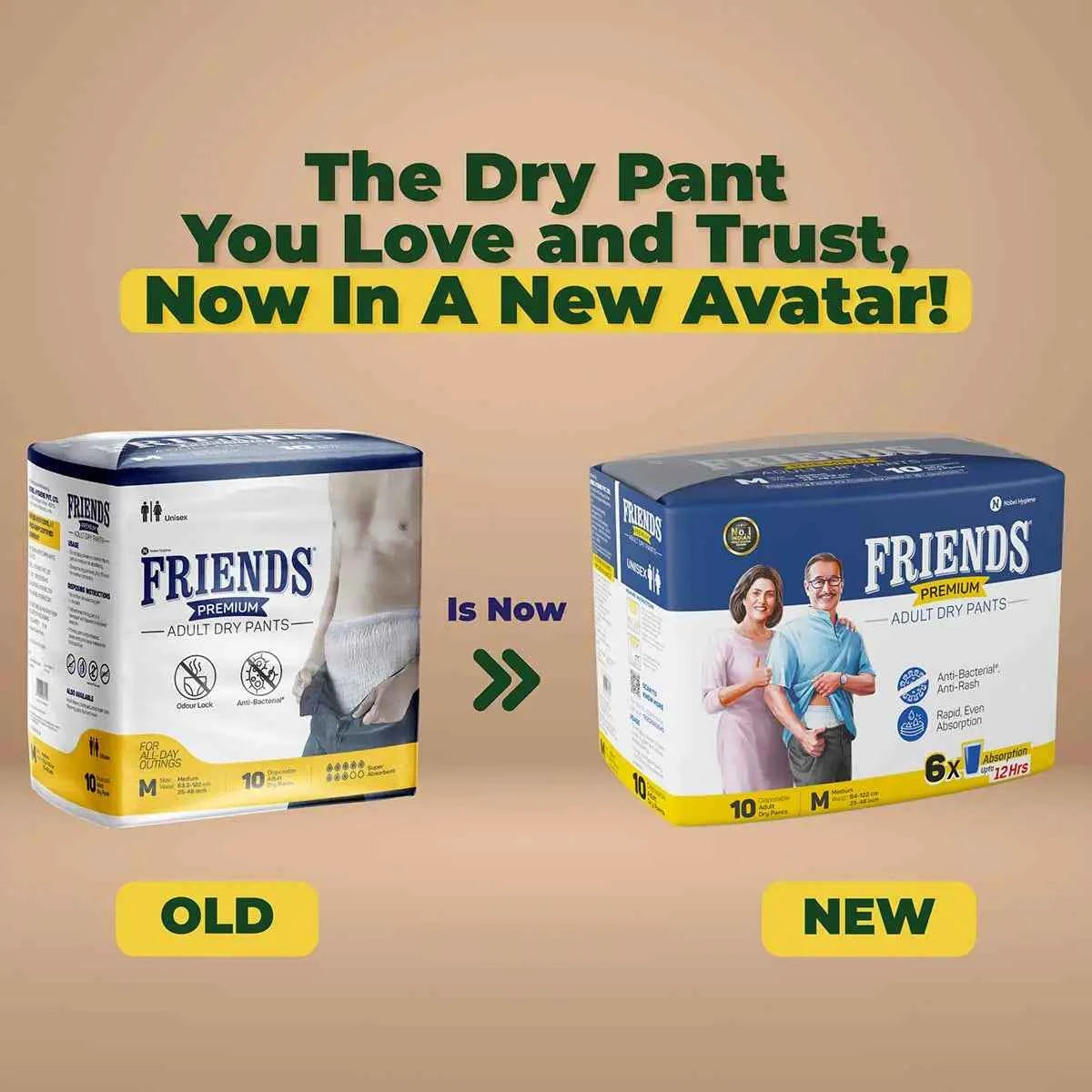 Friends Premium Adult Dry Pants