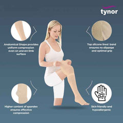 TYNOR I-70 MEDICAL COMPRESSION STOCKINGS THIGH HIGH CLASS 2 (PAIR)