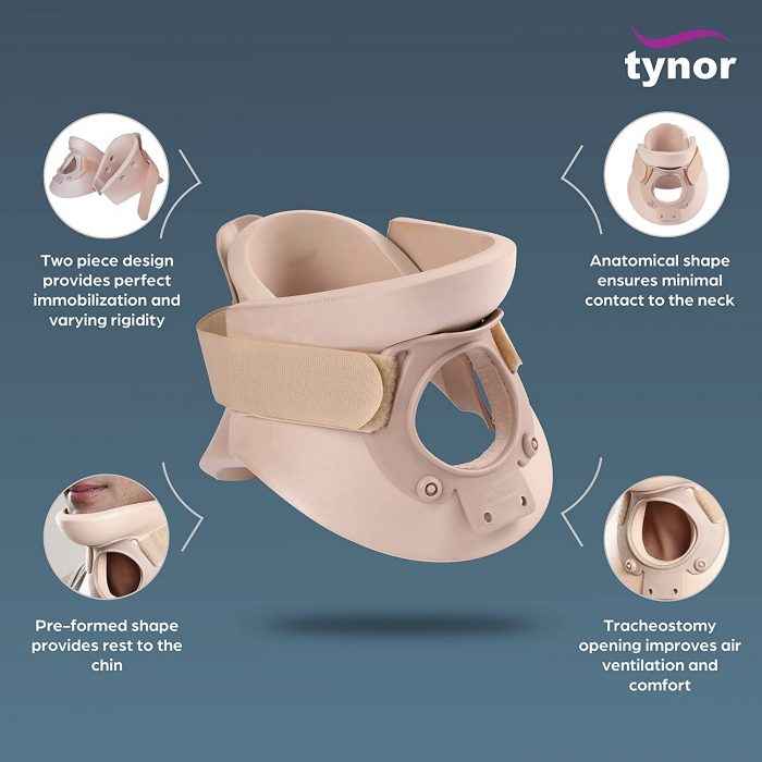 TYNOR B-05 CERVICAL ORTHOSIS COLLAR (PHILADELPHIA) ETHAFOAM, BEIGE, 1 UNIT