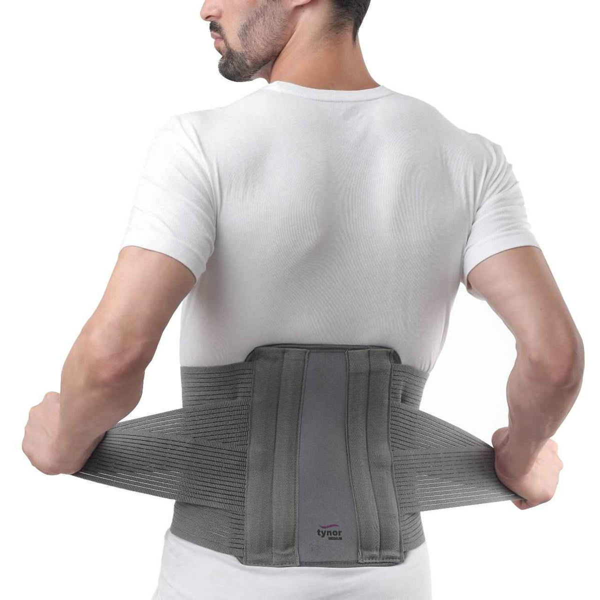 TYNOR A-07 CONTOURED L.S. SUPPORT, GREY, 1 UNIT