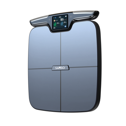 SAMSO Ultra Scan, Advanced 8 Electrode Smart Body Analyzer Scale with TFT Display, Bluetooth Connectivity, 56 Body Parameters