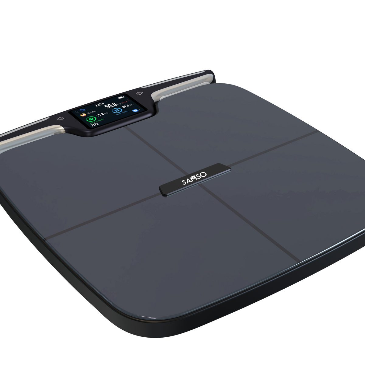 SAMSO Ultra Scan, Advanced 8 Electrode Smart Body Analyzer Scale with TFT Display, Bluetooth Connectivity, 56 Body Parameters - Surgismart
