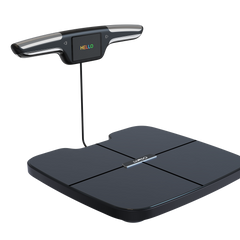 SAMSO Ultra Scan, Advanced 8 Electrode Smart Body Analyzer Scale with TFT Display, Bluetooth Connectivity, 56 Body Parameters
