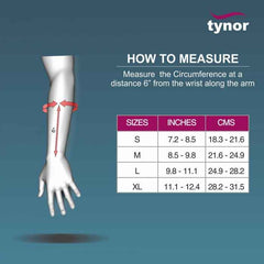 TYNOR E-01 ELASTIC WRIST SPLINT