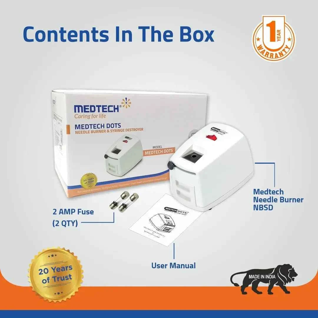 Medtech Needle Burner & Syringe Destroyer