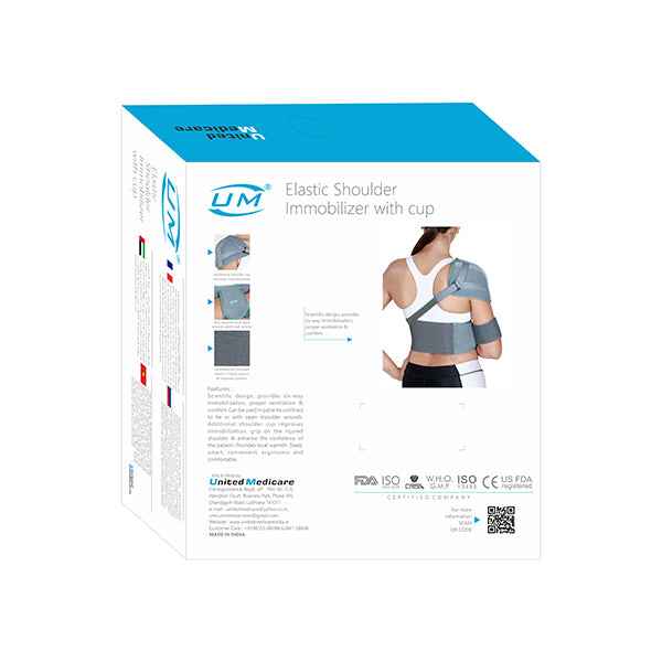 United Medicare Elastic Shoulder Immobilizer with Cup (C-06)